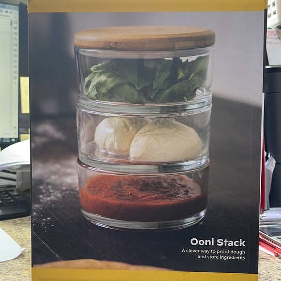 Ooni pizza Oven Stack 3 Glass bowls Perfect way to Proof Dough - Picture 2 of 8